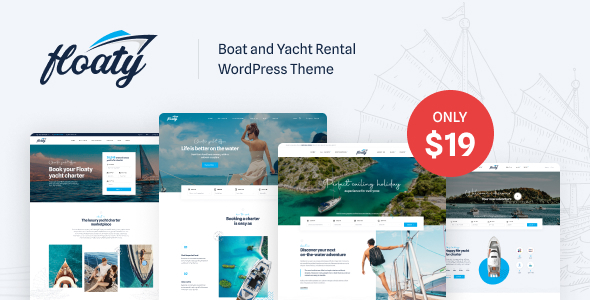 Floaty Preview Wordpress Theme - Rating, Reviews, Preview, Demo & Download