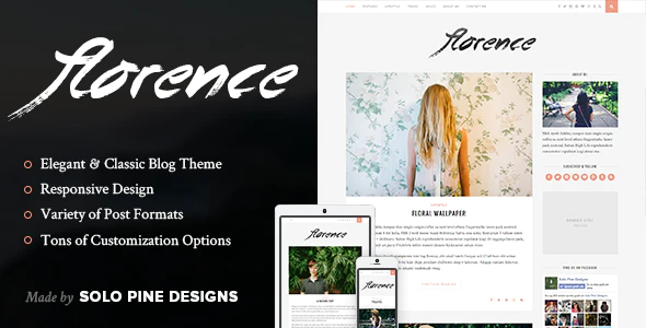 Florence Preview Wordpress Theme - Rating, Reviews, Preview, Demo & Download