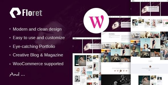 Floret Preview Wordpress Theme - Rating, Reviews, Preview, Demo & Download