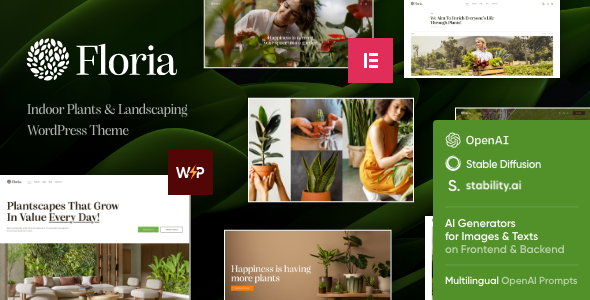 Floria Preview Wordpress Theme - Rating, Reviews, Preview, Demo & Download