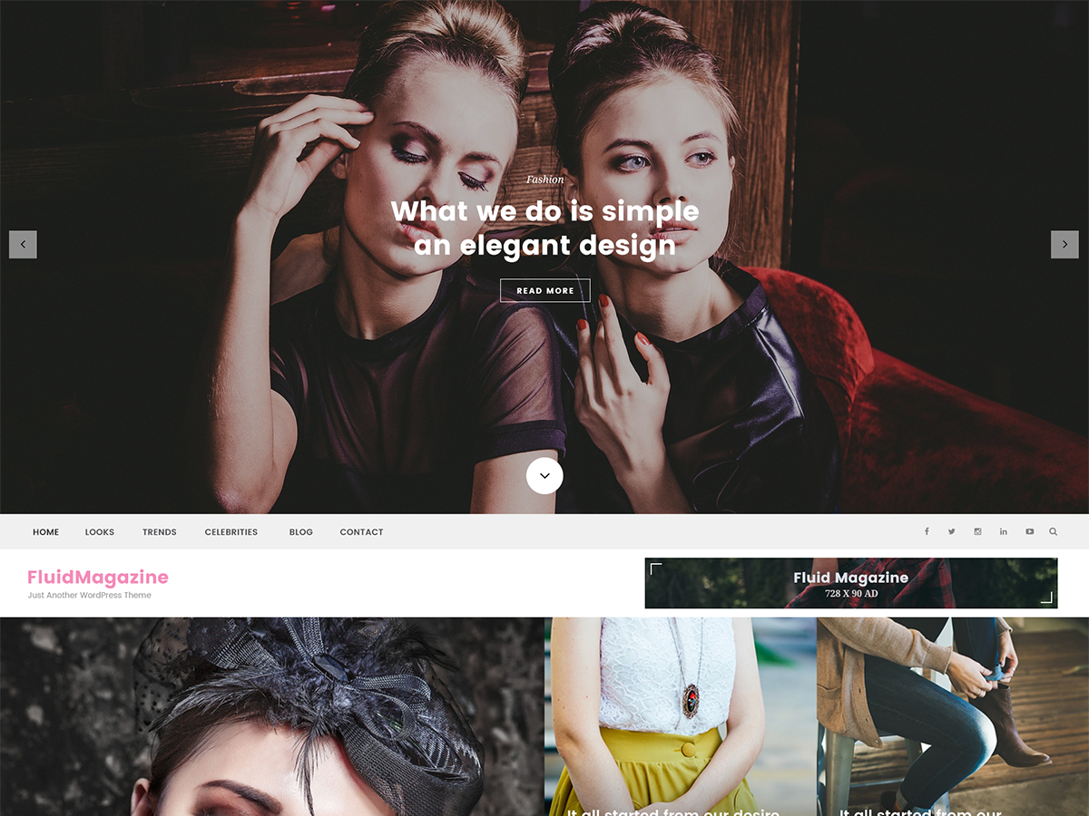 Fluid Magazine Preview Wordpress Theme - Rating, Reviews, Preview, Demo & Download