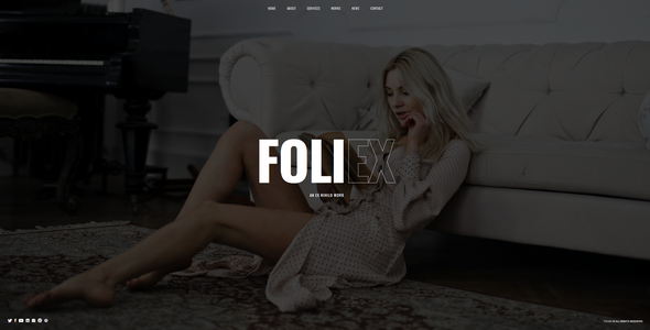 Foliex Preview Wordpress Theme - Rating, Reviews, Preview, Demo & Download