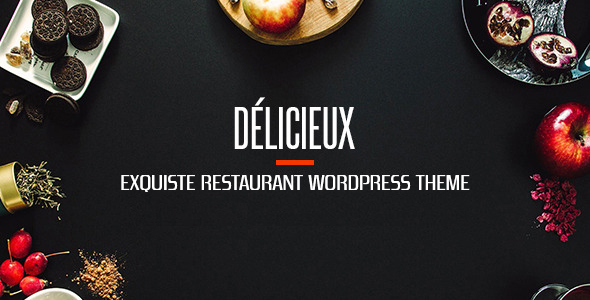 Food Delicieux Preview Wordpress Theme - Rating, Reviews, Preview, Demo & Download