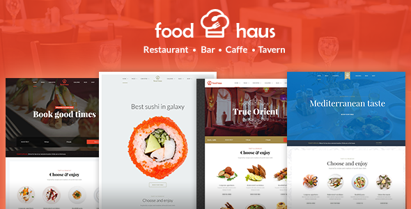 Food Haus Preview Wordpress Theme - Rating, Reviews, Preview, Demo & Download