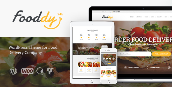 Fooddy 24 Preview Wordpress Theme - Rating, Reviews, Preview, Demo & Download