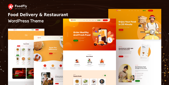 Foodfly Preview Wordpress Theme - Rating, Reviews, Preview, Demo & Download