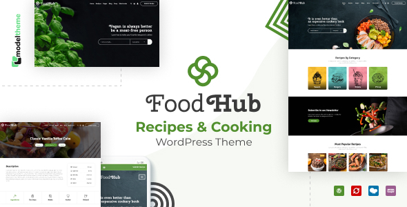 Foodhub Preview Wordpress Theme - Rating, Reviews, Preview, Demo & Download