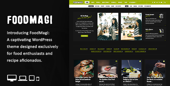 FoodMagi Preview Wordpress Theme - Rating, Reviews, Preview, Demo & Download