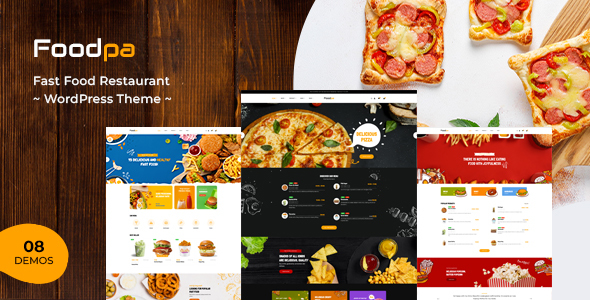 Foodpa Preview Wordpress Theme - Rating, Reviews, Preview, Demo & Download