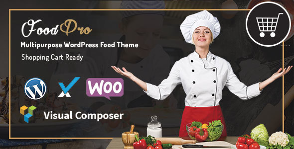 FoodPro Multipurpose Preview Wordpress Theme - Rating, Reviews, Preview, Demo & Download