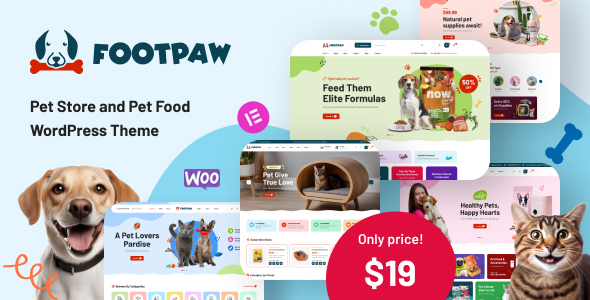 FootPaw Preview Wordpress Theme - Rating, Reviews, Preview, Demo & Download