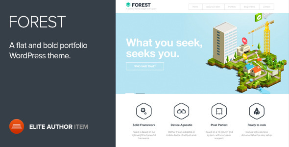 Forest Preview Wordpress Theme - Rating, Reviews, Preview, Demo & Download
