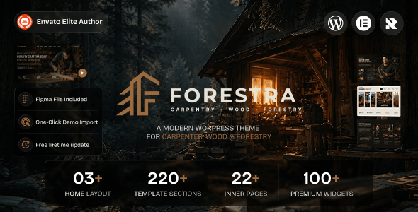 Forestra Preview Wordpress Theme - Rating, Reviews, Preview, Demo & Download