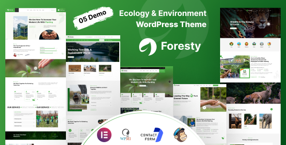 Foresty Preview Wordpress Theme - Rating, Reviews, Preview, Demo & Download
