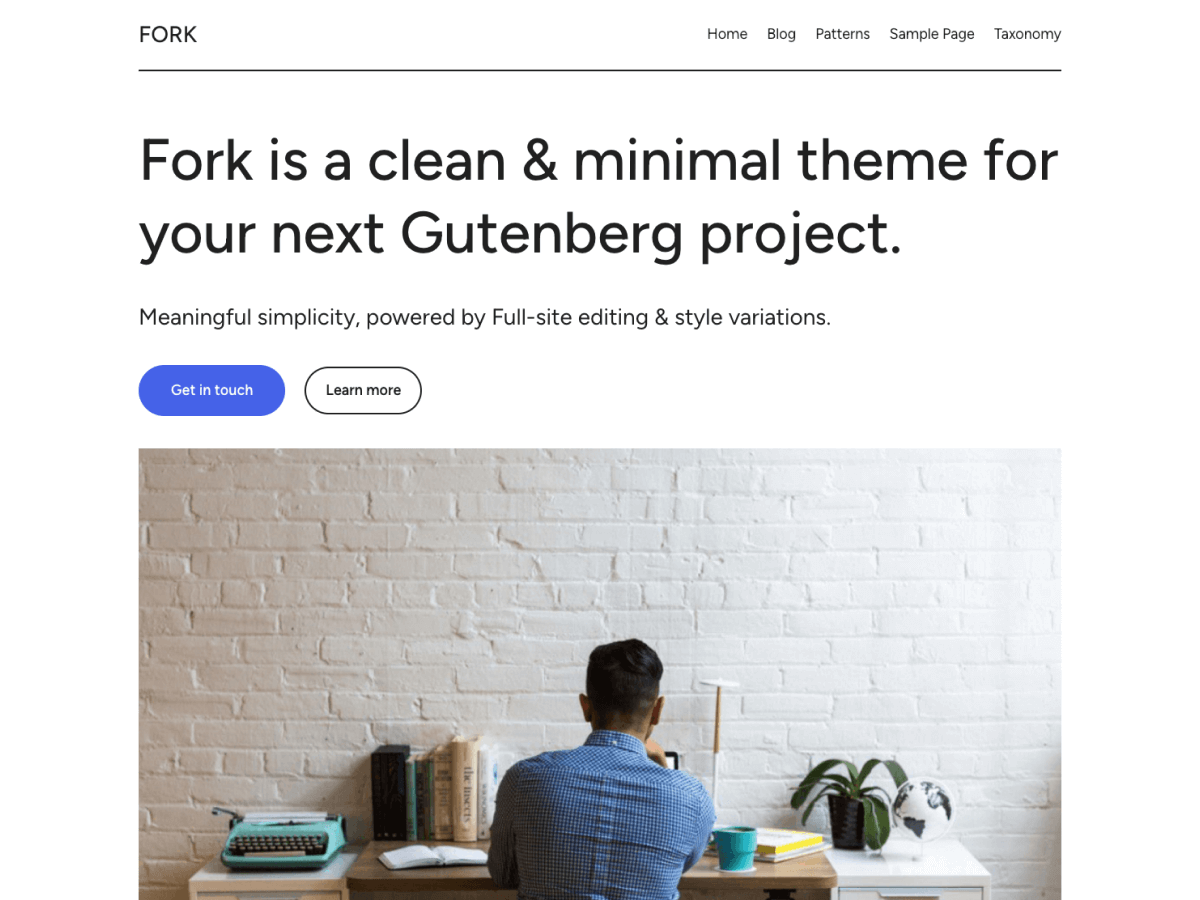 Fork Preview Wordpress Theme - Rating, Reviews, Preview, Demo & Download