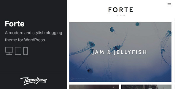 Forte Preview Wordpress Theme - Rating, Reviews, Preview, Demo & Download