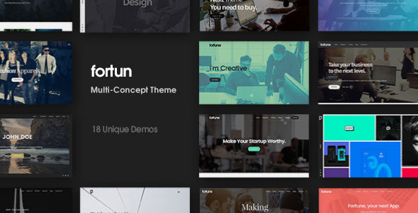 Fortun Preview Wordpress Theme - Rating, Reviews, Preview, Demo & Download