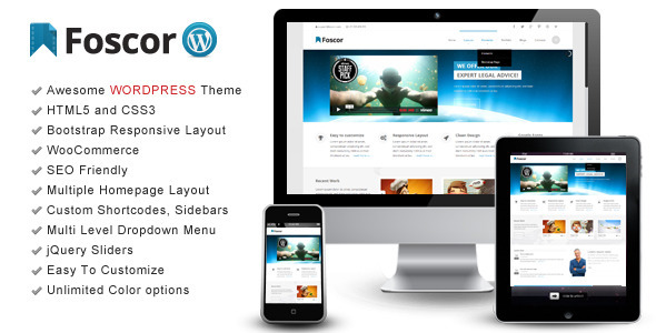 Foscor WP Preview Wordpress Theme - Rating, Reviews, Preview, Demo & Download