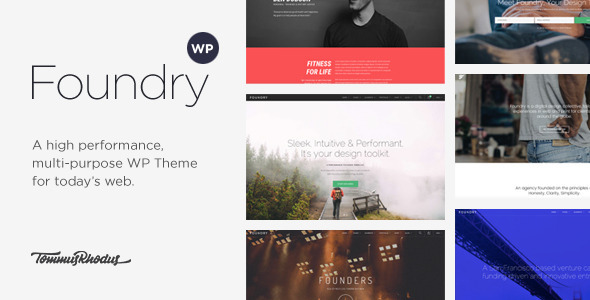Foundry Preview Wordpress Theme - Rating, Reviews, Preview, Demo & Download