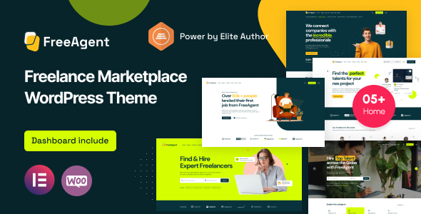 FreeAgent Preview Wordpress Theme - Rating, Reviews, Preview, Demo & Download