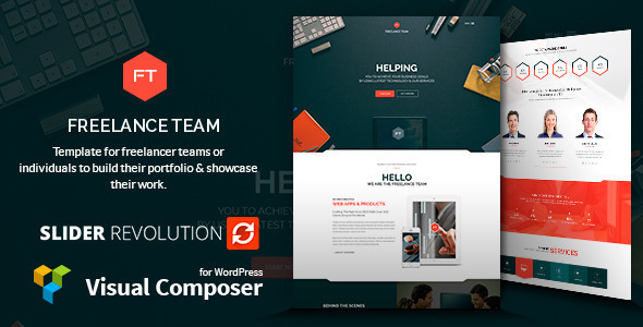 Freelance Team Preview Wordpress Theme - Rating, Reviews, Preview, Demo & Download