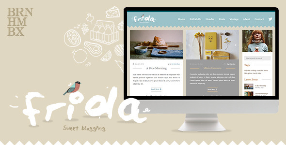 Frida Preview Wordpress Theme - Rating, Reviews, Preview, Demo & Download
