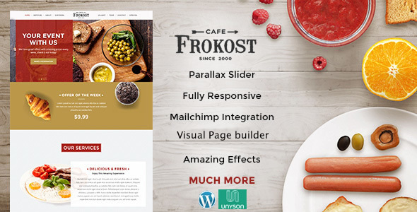 Frokost Preview Wordpress Theme - Rating, Reviews, Preview, Demo & Download