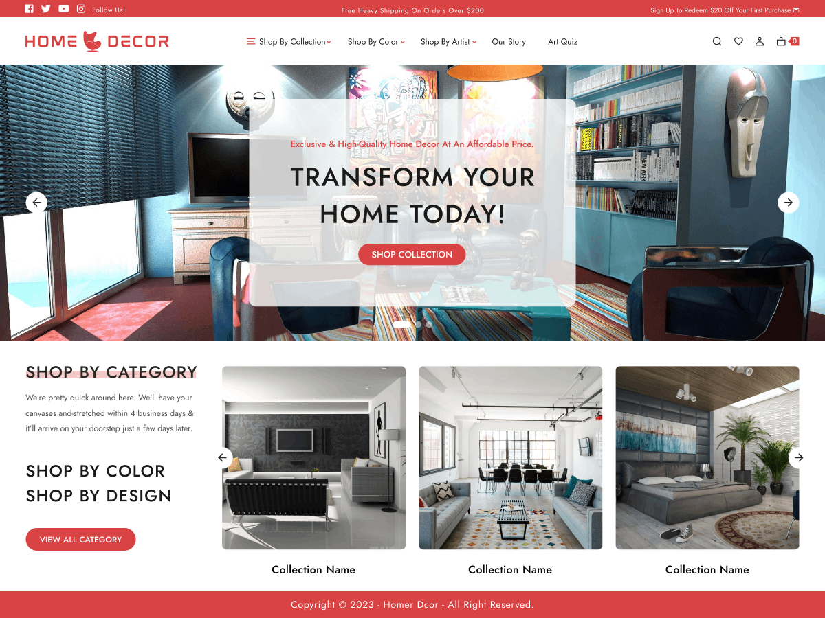 Furniture Decor Preview Wordpress Theme - Rating, Reviews, Preview, Demo & Download