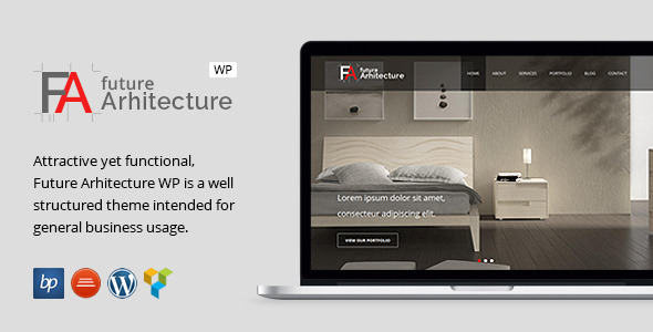Future Architecture Preview Wordpress Theme - Rating, Reviews, Preview, Demo & Download