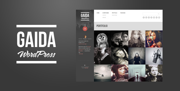 Gaida Preview Wordpress Theme - Rating, Reviews, Preview, Demo & Download