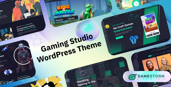 Gamestorm Preview Wordpress Theme - Rating, Reviews, Preview, Demo & Download