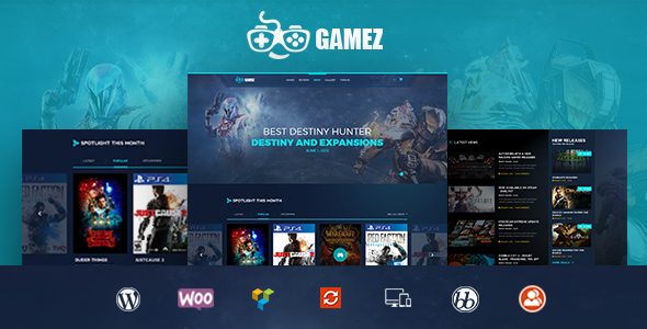 Gamez Preview Wordpress Theme - Rating, Reviews, Preview, Demo & Download