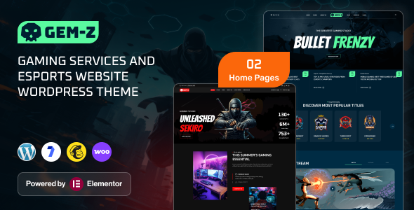 Gamezi Preview Wordpress Theme - Rating, Reviews, Preview, Demo & Download