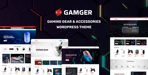 Gamger Preview Wordpress Theme - Rating, Reviews, Preview, Demo & Download