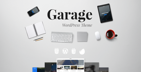 Garage Blog Preview Wordpress Theme - Rating, Reviews, Preview, Demo & Download