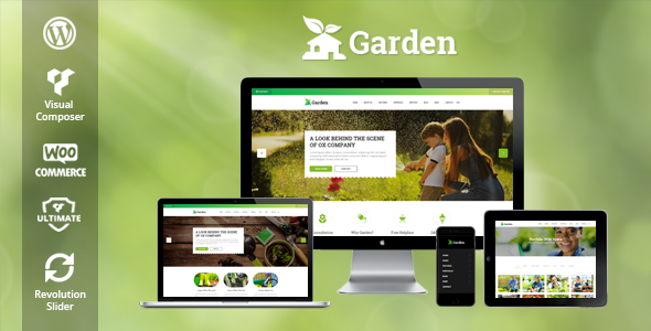 Garden Preview Wordpress Theme - Rating, Reviews, Preview, Demo & Download