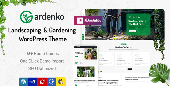 Gardenko Preview Wordpress Theme - Rating, Reviews, Preview, Demo & Download