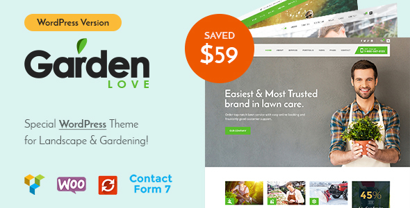 GardenLove Preview Wordpress Theme - Rating, Reviews, Preview, Demo & Download