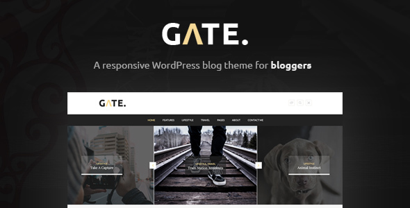 Gate Preview Wordpress Theme - Rating, Reviews, Preview, Demo & Download