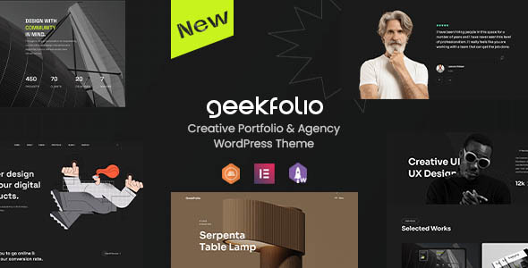 Geekfolio Preview Wordpress Theme - Rating, Reviews, Preview, Demo & Download