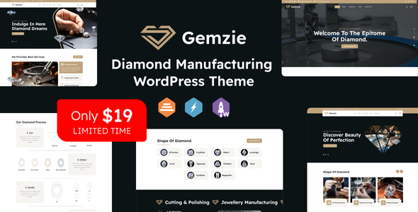 Gemzie Preview Wordpress Theme - Rating, Reviews, Preview, Demo & Download