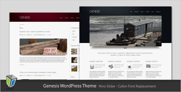 Genesis Preview Wordpress Theme - Rating, Reviews, Preview, Demo & Download