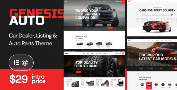 GenesisAuto Preview Wordpress Theme - Rating, Reviews, Preview, Demo & Download