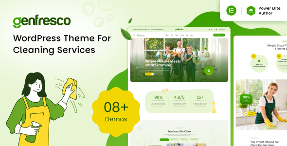 Genfresco Preview Wordpress Theme - Rating, Reviews, Preview, Demo & Download