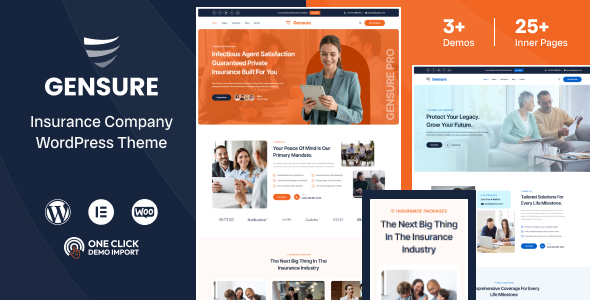 Gensure Preview Wordpress Theme - Rating, Reviews, Preview, Demo & Download