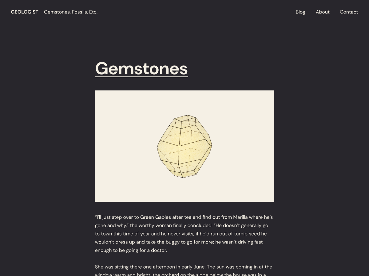 Geologist Preview Wordpress Theme - Rating, Reviews, Preview, Demo & Download