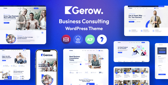 Gerow Preview Wordpress Theme - Rating, Reviews, Preview, Demo & Download