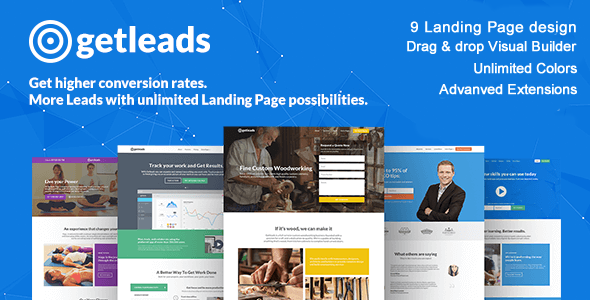 Getleads Preview Wordpress Theme - Rating, Reviews, Preview, Demo & Download