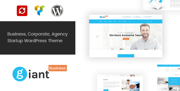 Giant Business Preview Wordpress Theme - Rating, Reviews, Preview, Demo & Download