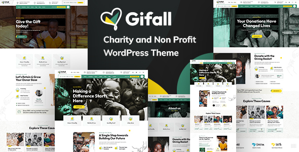 Gifall Preview Wordpress Theme - Rating, Reviews, Preview, Demo & Download
